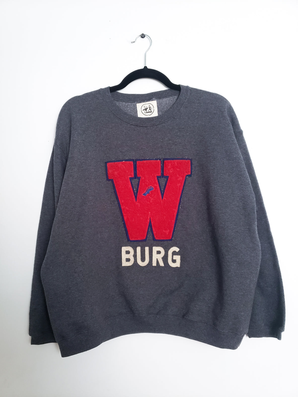 Williamsburg Crew + Vintage Varsity Patch - B028