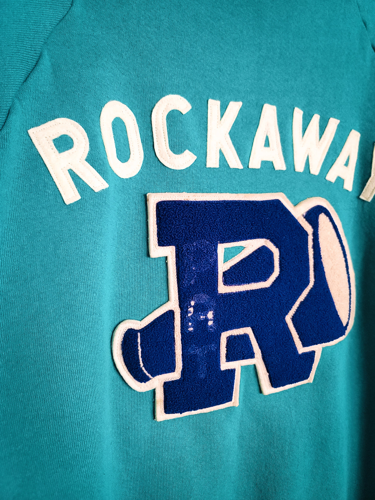 ROCKAWAY Crew + Vintage Varsity Cheer Patch -  B006