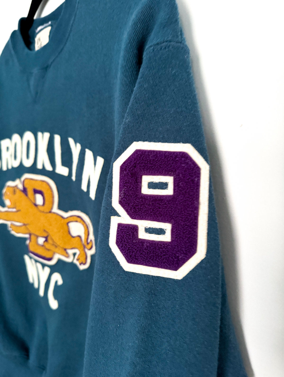 BROOKLYN NYC Varsity Panther Patch Crew