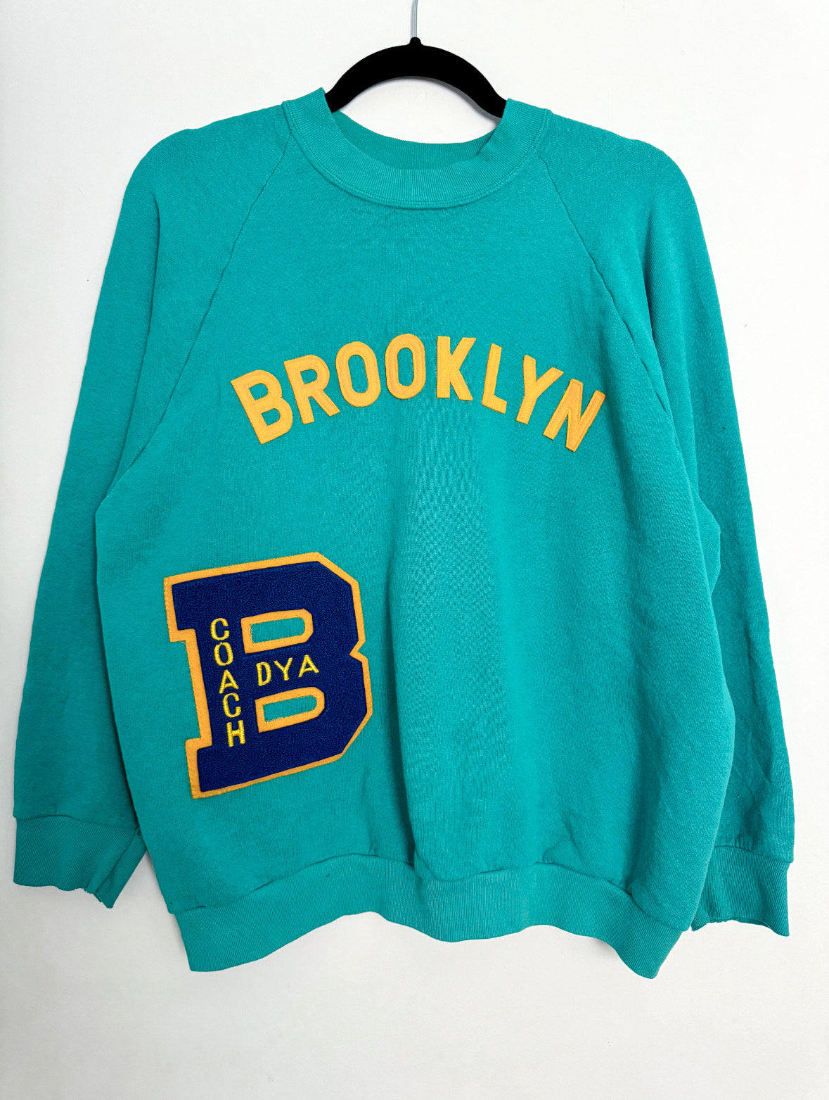 BROOKLYN Crew + Vintage Varsity Patch - B002