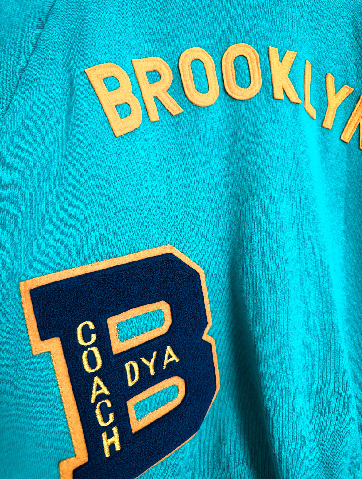 BROOKLYN Crew + Vintage Varsity Patch - B002