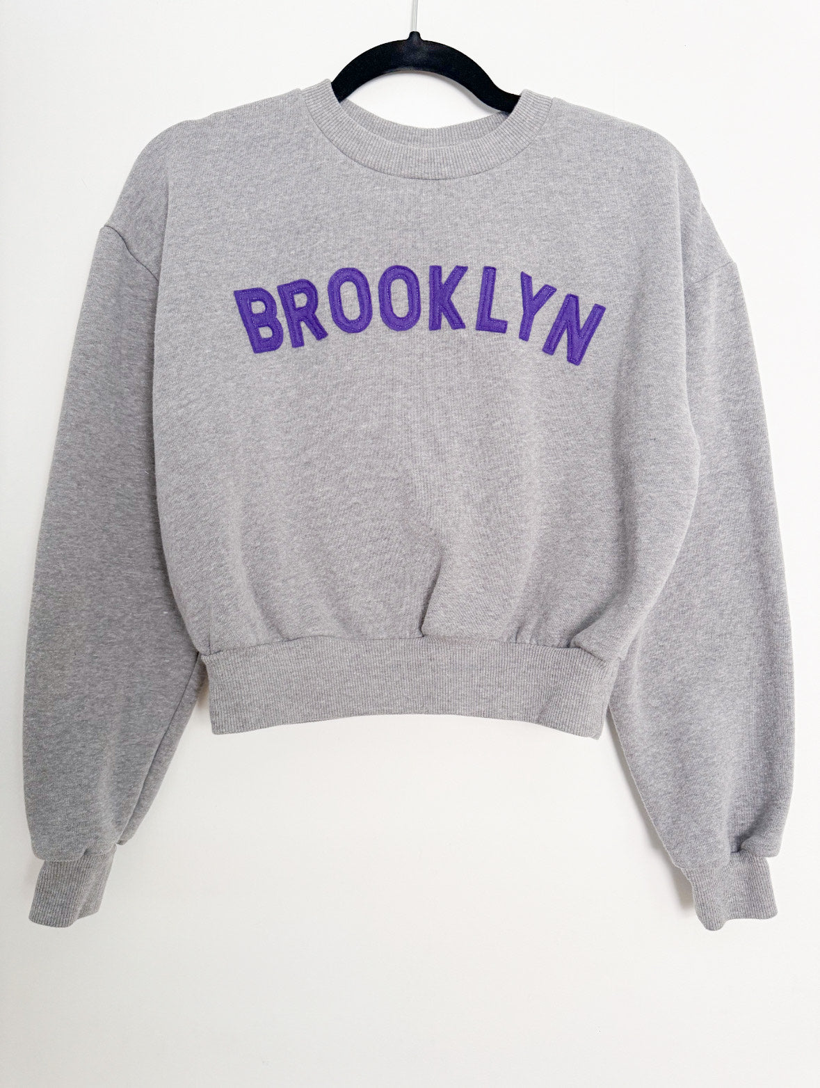 BROOKLYN Cropped Crew -G043