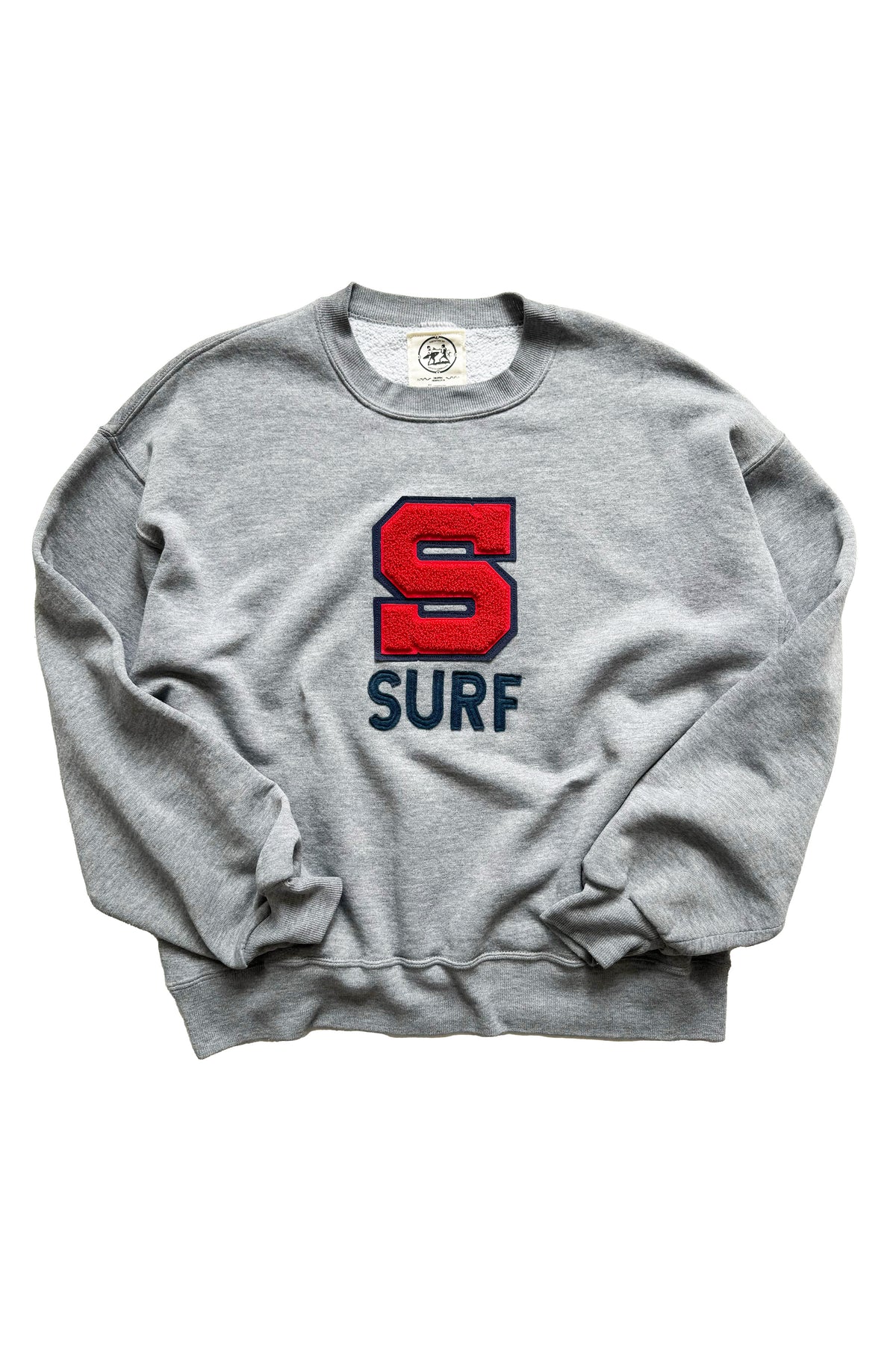 SURF Crew+ Vintage Varsity Patch - B023