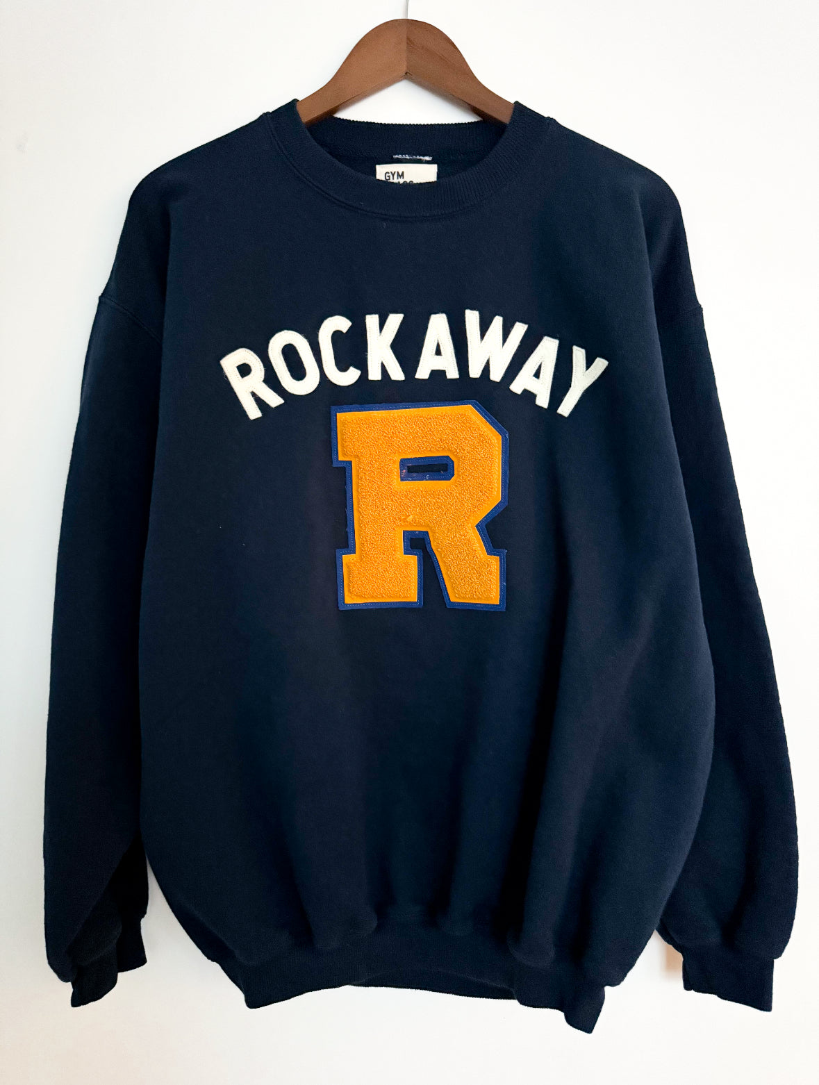 ROCKAWAY Crew + Vintage Varsity Patch - B004