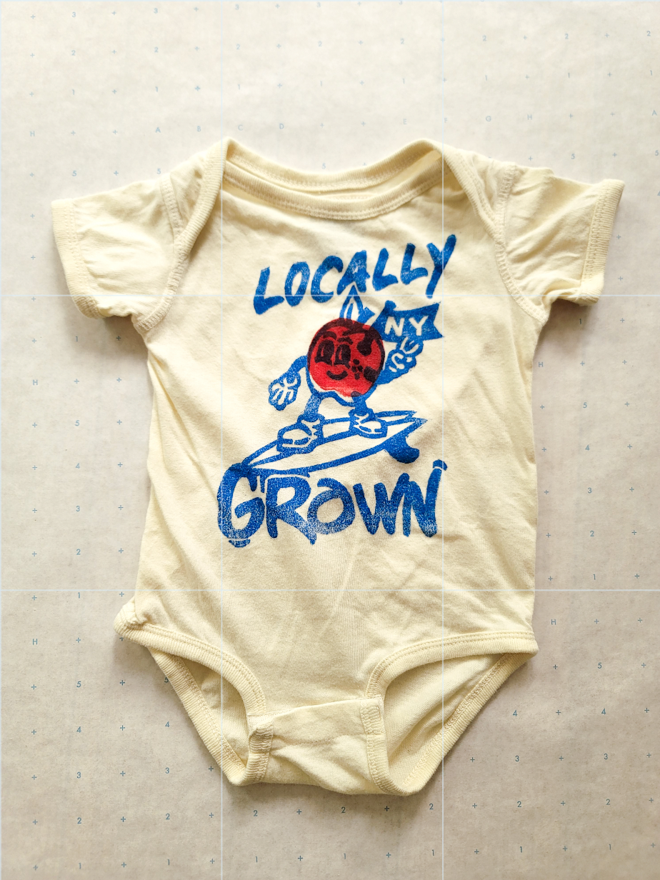 LOCALLY GROWN NY Onesie