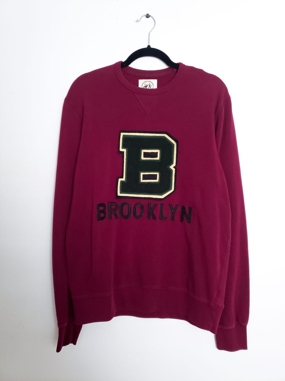 BROOKLYN Crew + Vintage Varsity Patch - B041